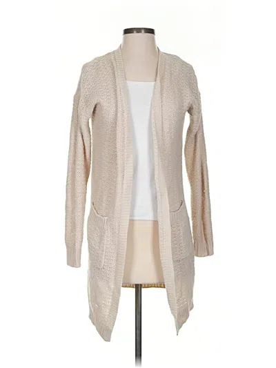 Pre-owned Pink Rose Cardigan Sweater In Brown