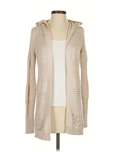 Pre-owned Pink Rose Cardigan Sweater In Brown