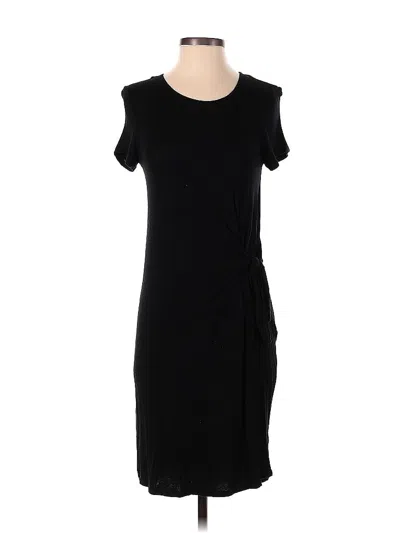 Pre-owned Pink Rose Casual Dress In Black