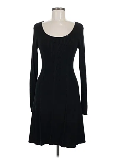 Pre-owned Pink Rose Casual Dress In Black