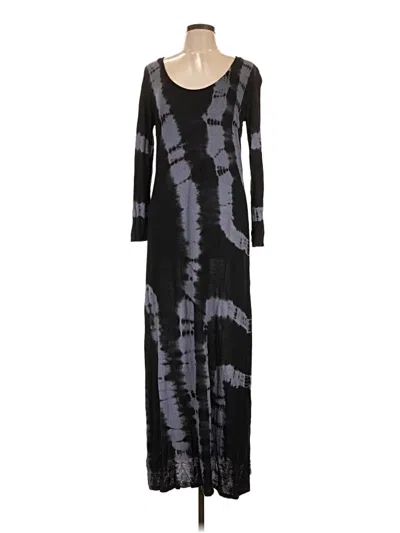 Pre-owned Pink Rose Casual Dress In Black