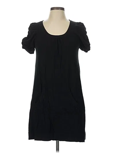 Pre-owned Pink Rose Casual Dress In Black