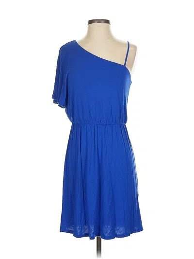 Pre-owned Pink Rose Casual Dress In Blue