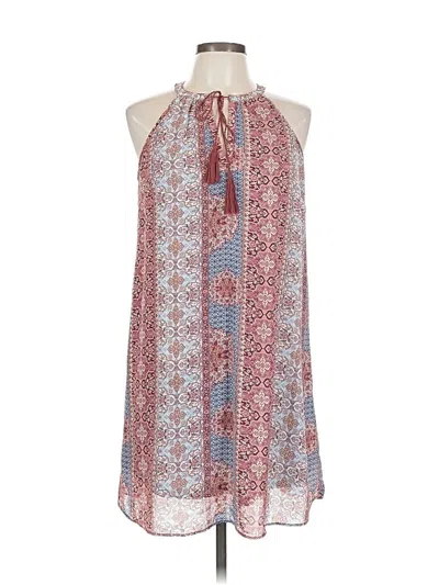 Pre-owned Pink Rose Casual Dress In Blue