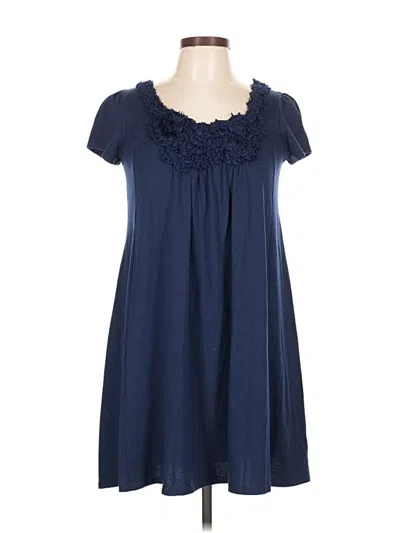 Pre-owned Pink Rose Casual Dress In Blue