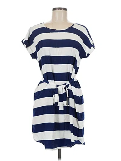 Pre-owned Pink Rose Casual Dress In Blue