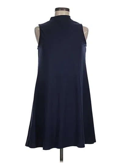 Pre-owned Pink Rose Casual Dress In Blue