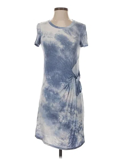 Pre-owned Pink Rose Casual Dress In Blue
