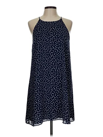 Pre-owned Pink Rose Casual Dress In Blue