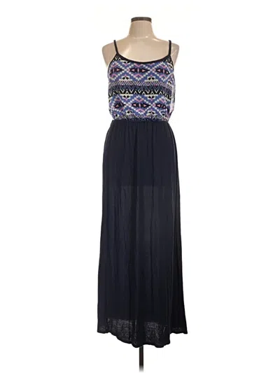 Pre-owned Pink Rose Casual Dress In Blue