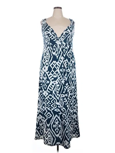 Pre-owned Pink Rose Casual Dress In Blue