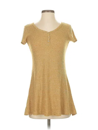 Pre-owned Pink Rose Casual Dress In Brown
