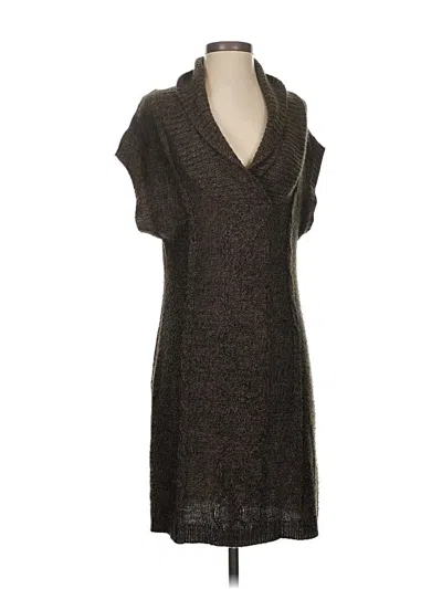 Pre-owned Pink Rose Casual Dress In Brown