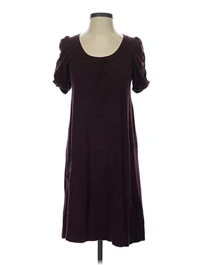 Pre-owned Pink Rose Casual Dress In Burgundy