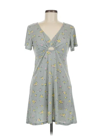 Pre-owned Pink Rose Casual Dress In Gray