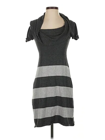 Pre-owned Pink Rose Casual Dress In Gray
