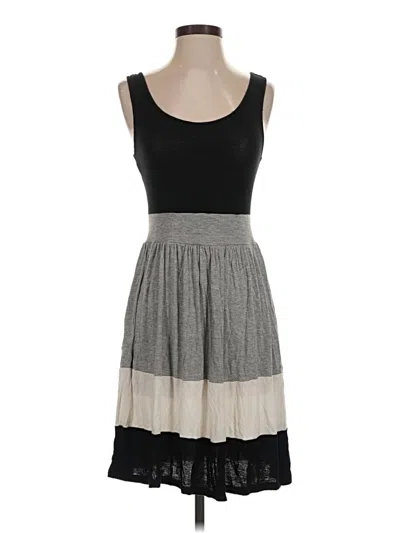 Pre-owned Pink Rose Casual Dress In Gray