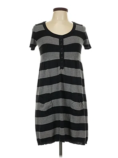 Pre-owned Pink Rose Casual Dress In Gray