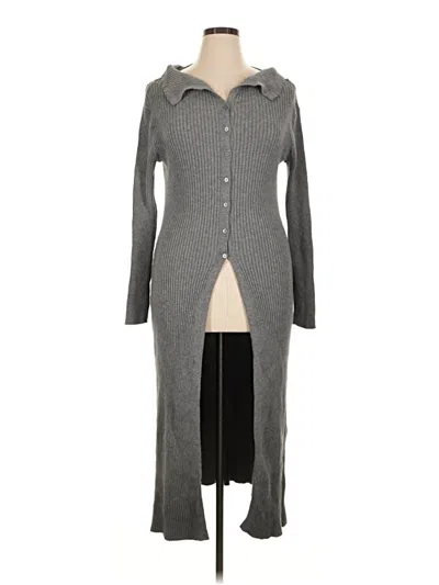 Pre-owned Pink Rose Casual Dress In Gray
