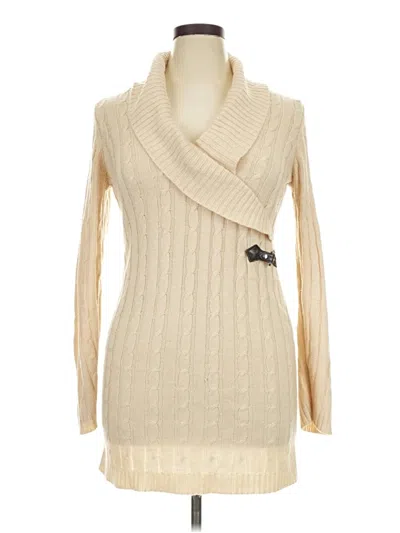 Pre-owned Pink Rose Casual Dress In Ivory