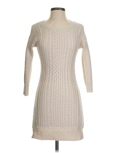 Pre-owned Pink Rose Casual Dress In Ivory