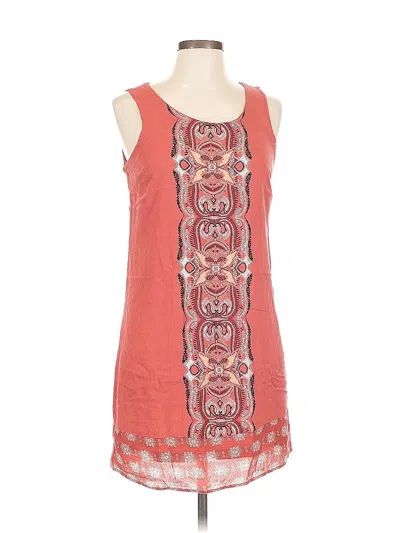 Pre-owned Pink Rose Casual Dress In Orange