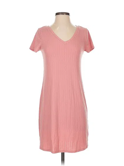 Pre-owned Pink Rose Casual Dress In Pink
