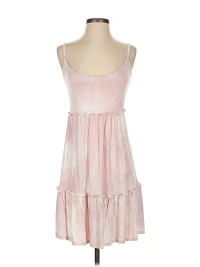 Pre-owned Pink Rose Casual Dress In Pink