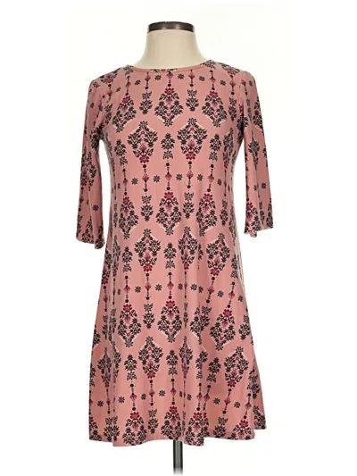 Pre-owned Pink Rose Casual Dress In Pink