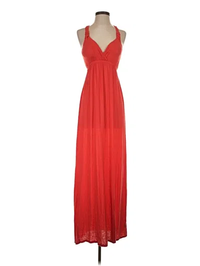 Pre-owned Pink Rose Cocktail Dress In Red