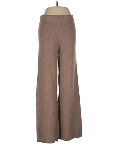 Pre-owned Pink Rose Dress Pants In Brown
