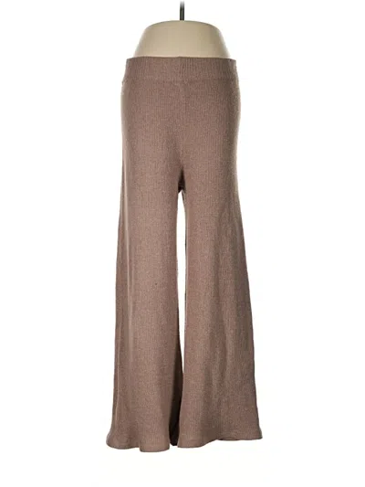 Pre-owned Pink Rose Dress Pants In Brown