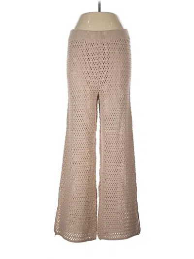 Pre-owned Pink Rose Dress Pants In Tan