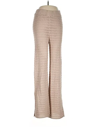 Pre-owned Pink Rose Dress Pants In Tan