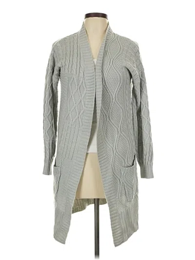 Pre-owned Pink Rose Kimono In Gray