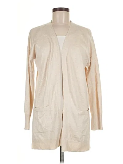 Pre-owned Pink Rose Kimono In Tan