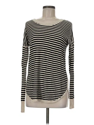 Pre-owned Pink Rose Long Sleeve T-shirt In Ivory