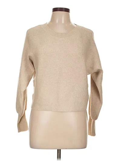 Pre-owned Pink Rose Pullover Sweater In Brown