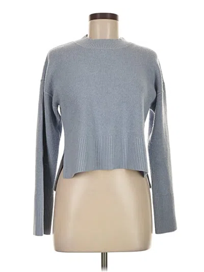 Pre-owned Pink Rose Pullover Sweater In Gray