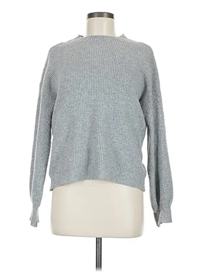 Pre-owned Pink Rose Pullover Sweater In Gray