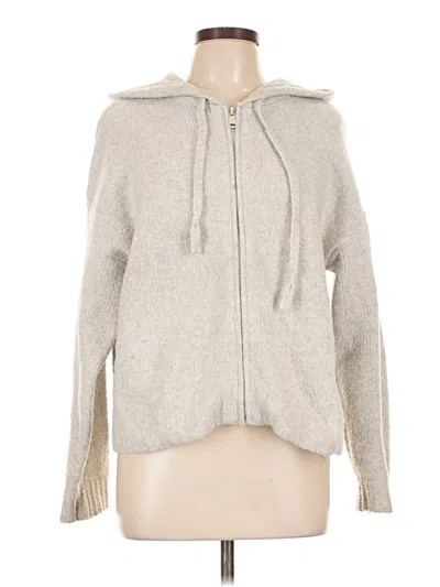 Pre-owned Pink Rose Pullover Sweater In Gray