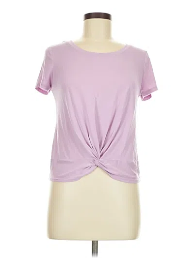 Pre-owned Pink Rose Short Sleeve T-shirt In Purple