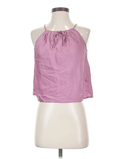Pre-owned Pink Rose Sleeveless Blouse In Pink