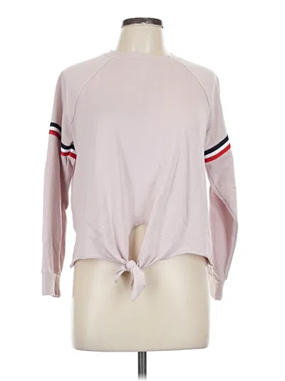 Pre-owned Pink Rose Sweatshirt In Pink