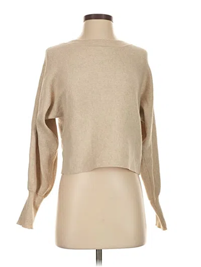 Pre-owned Pink Rose Turtleneck Sweater In Brown