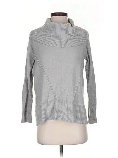Pre-owned Pink Rose Turtleneck Sweater In Gray