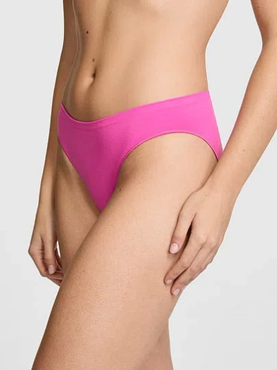 Pink Seamless Bikini Panty In