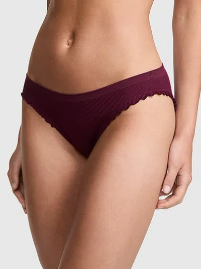 Pink Seamless Bikini Panty In Purple