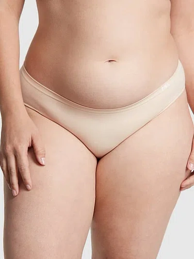 Pink Seamless Bikini Panty In Neutral
