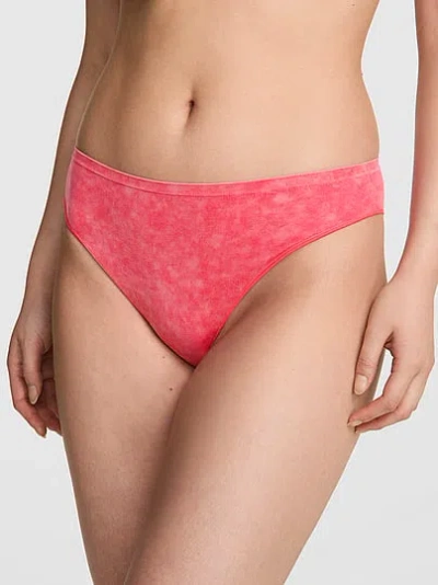 Pink Seamless Brazilian Panty In